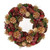 Red & Gold Glitter wreath (30cm)
