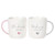 Blushing Bride Dashing Groom Ceramic Mug Set Blushing Bride Dashing Groom Ceramic Mug Set