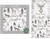 Silver Deer Christmas Crackers (Pack of 10)
