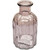 Grey Flora Bottle Glass Vase (10.5cm)