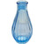 Blue Vintage Fluted Bud Vase (14cm)