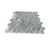 Glitter Silver Hexagonal Sequin Wall (180 x 180cm)