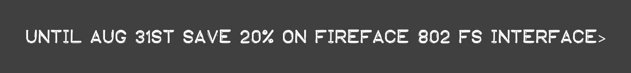 RME Fireface Sale