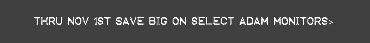 ADAM Audio Sale