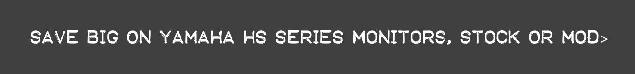Yamaha HS Series Sale