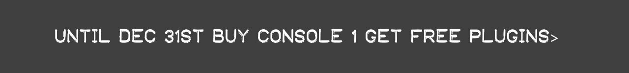 Softube Console 1 Promo