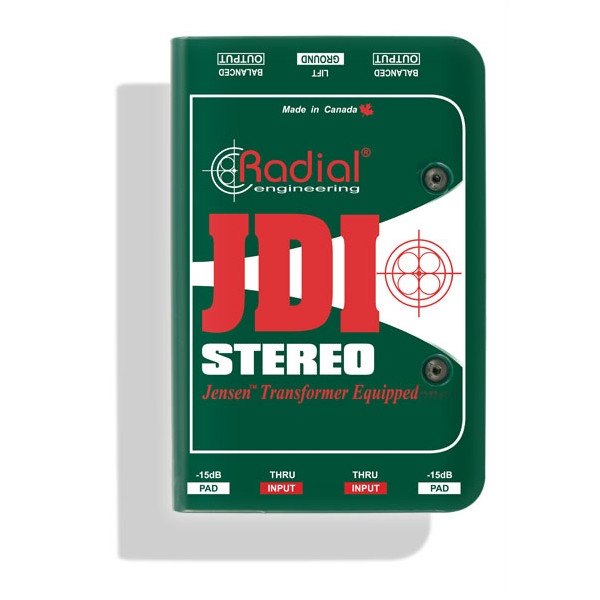 Radial JDI Stereo Jensen-equipped 2-channel Passive Instrument