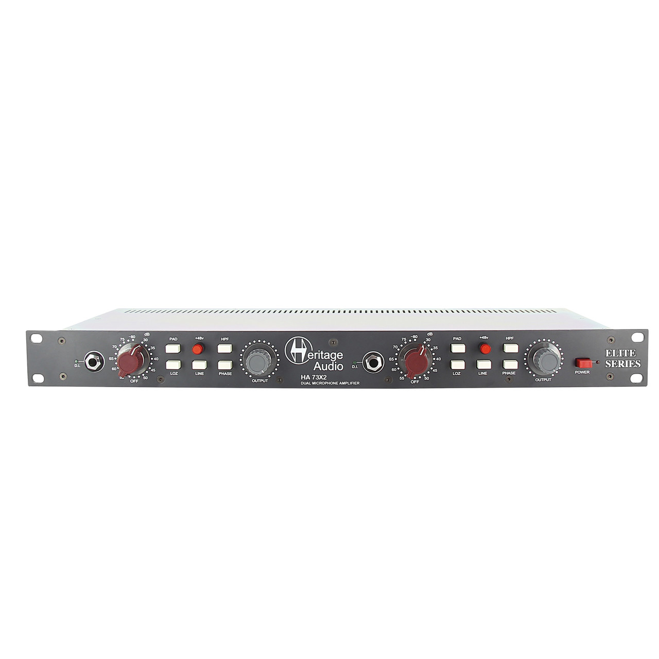 Heritage Audio HA 73EQX2 マイクプリアンプ Heritage Audio 73EQX2 Elite - Dual '73 Mic Preamp and DI with