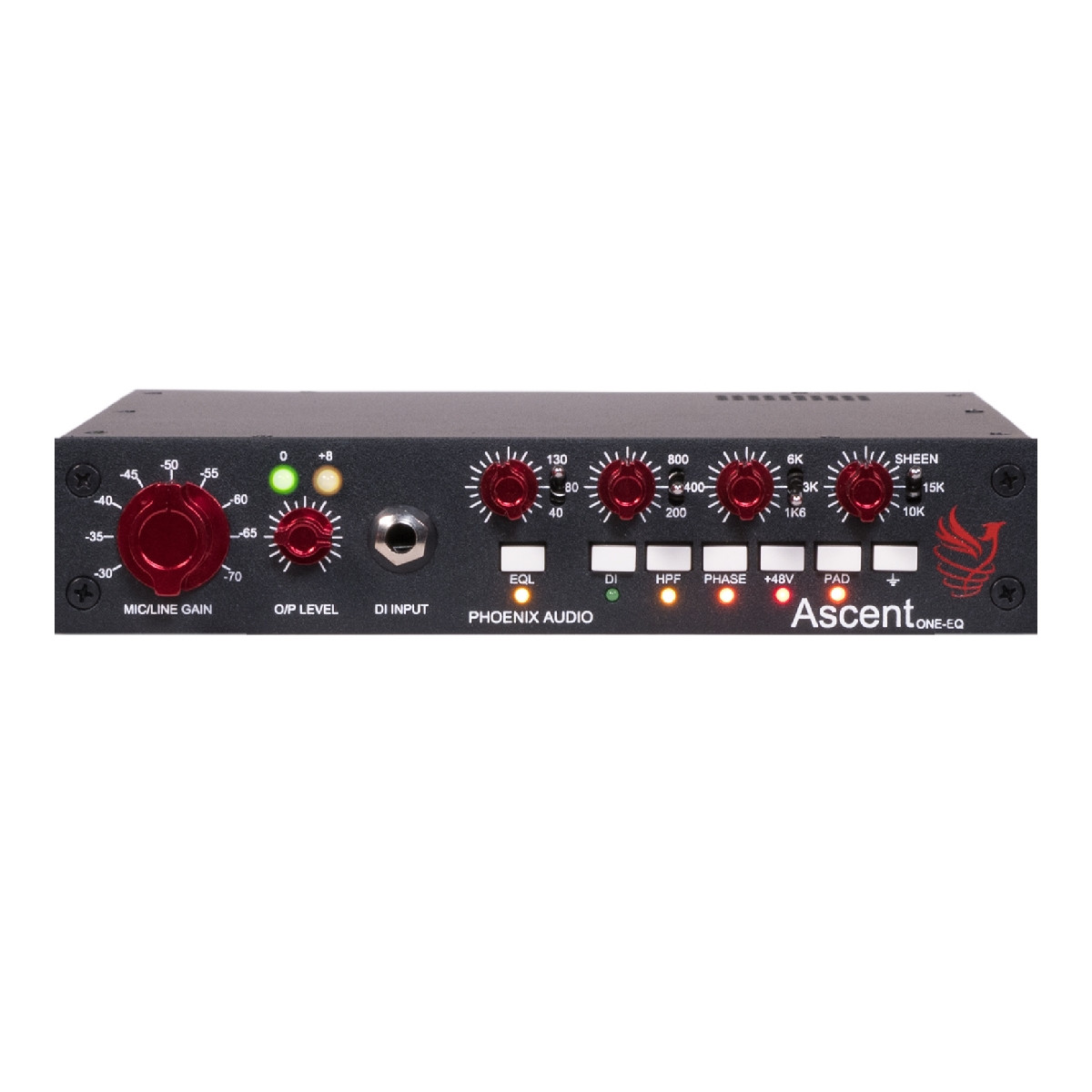 Phoenix Audio Ascent ONE-EQ マイクプリアンプ Phoenix Audio Ascent One EQ | ZenPro Audio