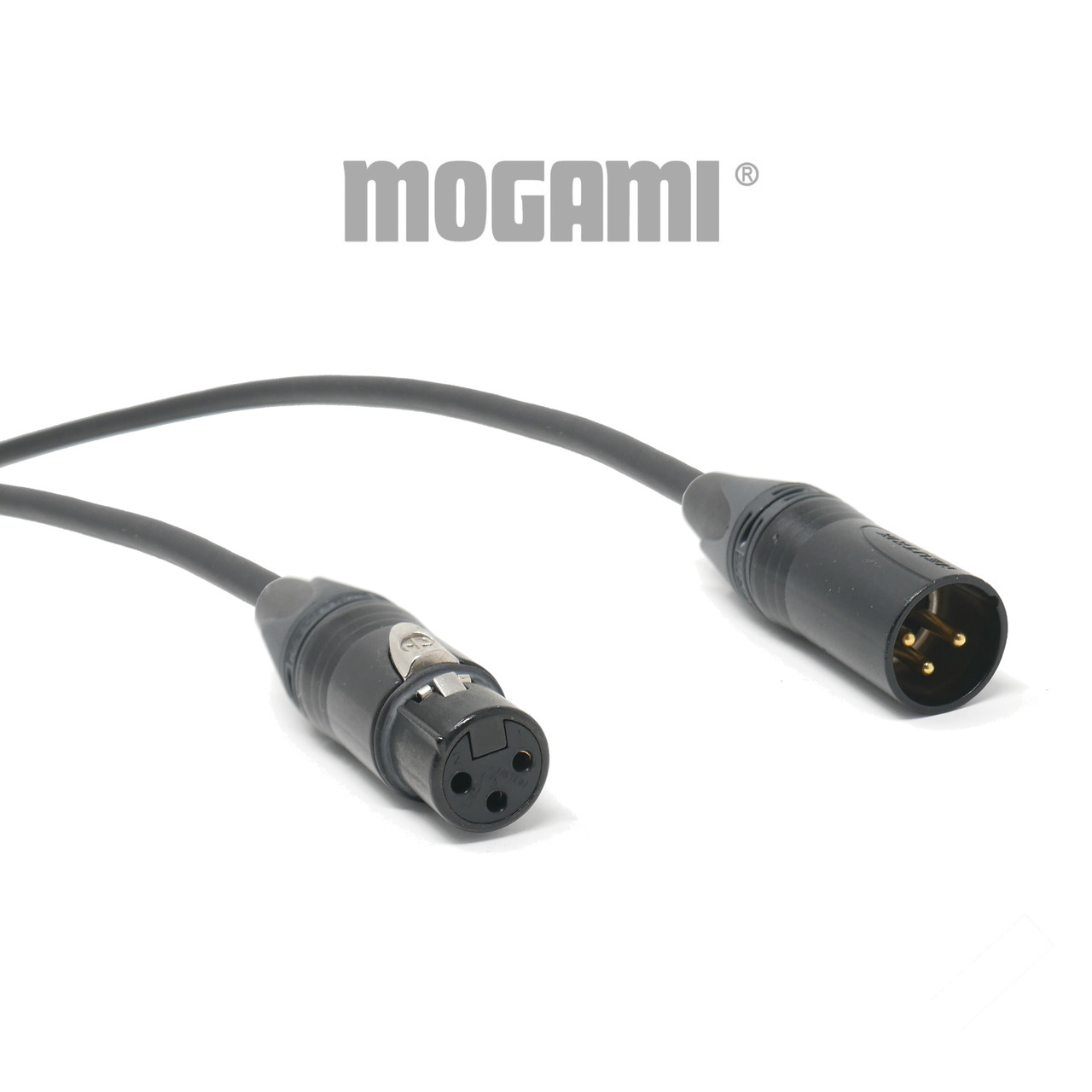 Mogami Premium Cable 3FT XLR Male to Female Gold Neutrik | ZenPro