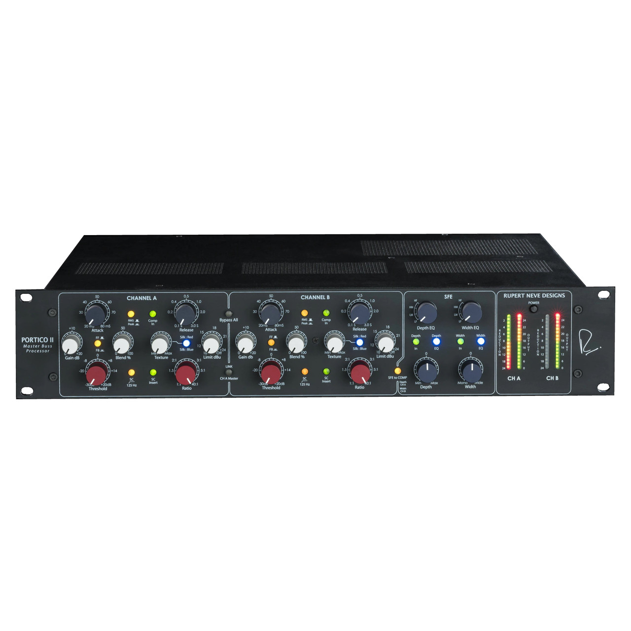 配信機器・PA機器・レコーディング機器 Portico II Master Buss Processor MBP Rupert Neve Designs Portico II Master Buss Processor Black