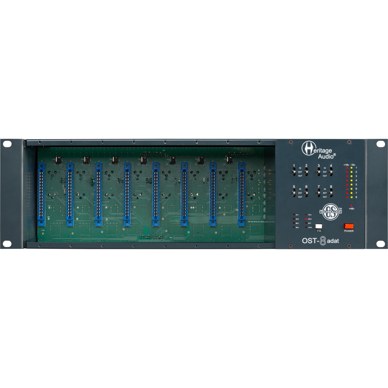 Heritage Audio OST-8 ADAT 500 Series Rack | ZenPro Audio