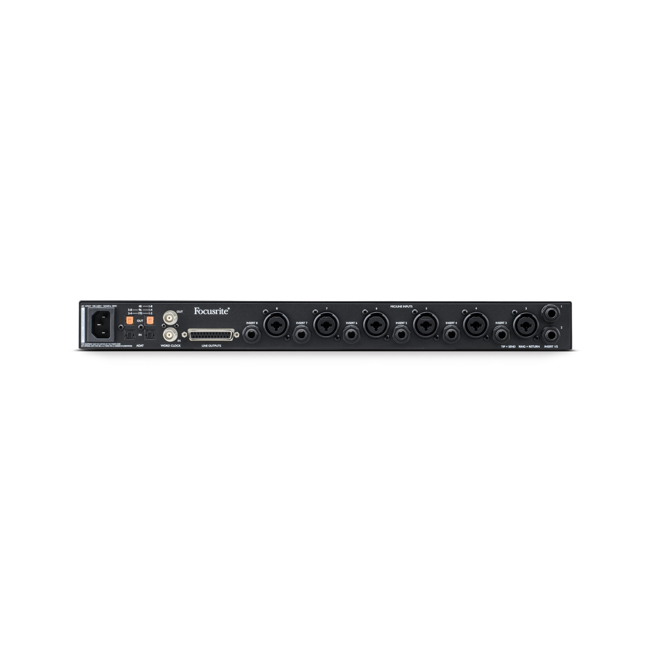 Focusrite Clarett+ OctoPre 8-channel ADAT Preamp