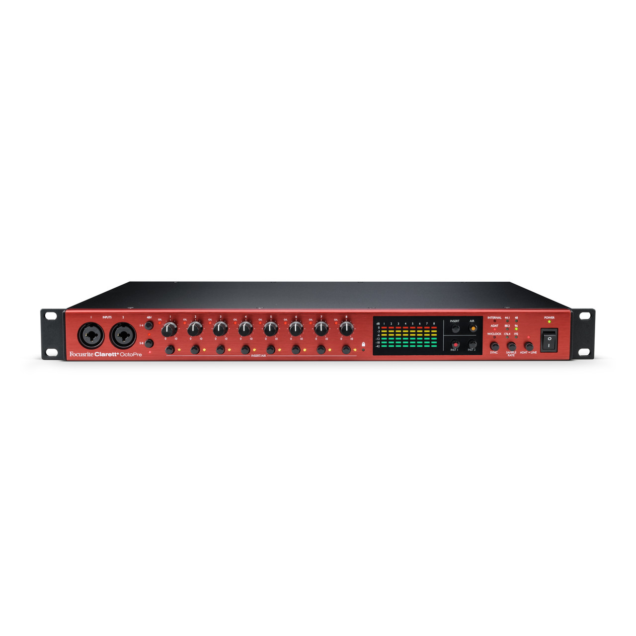 Focusrite Clarett+ OctoPre 8-channel ADAT Preamp