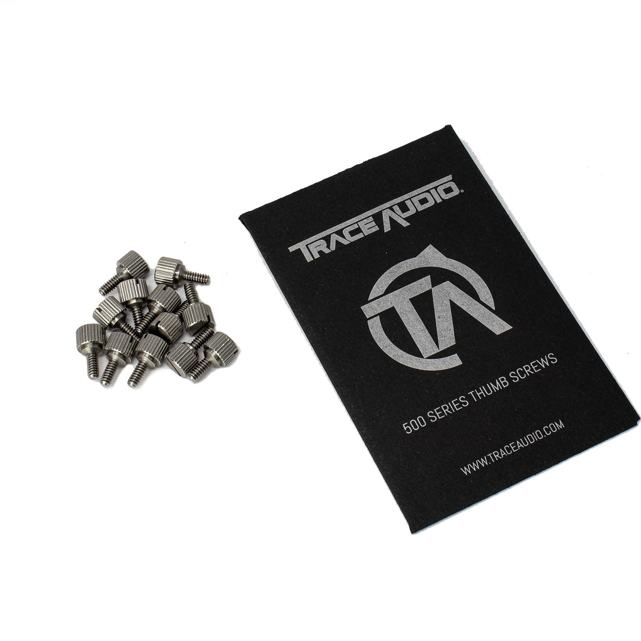 Trace Audio 500 Series Thumb Screws 12 Pack 4-40 Threads Stainless