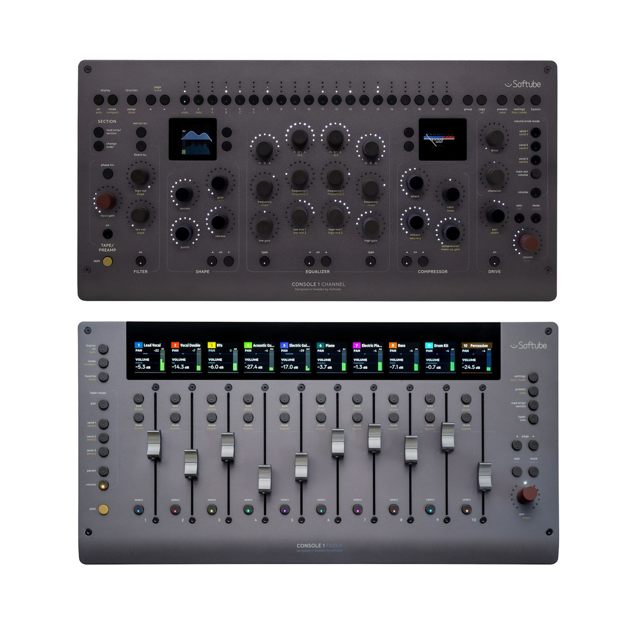 Softube Console fader チャンネル コントローラー Softube Console fader チャンネル コントローラー Softube Console 1