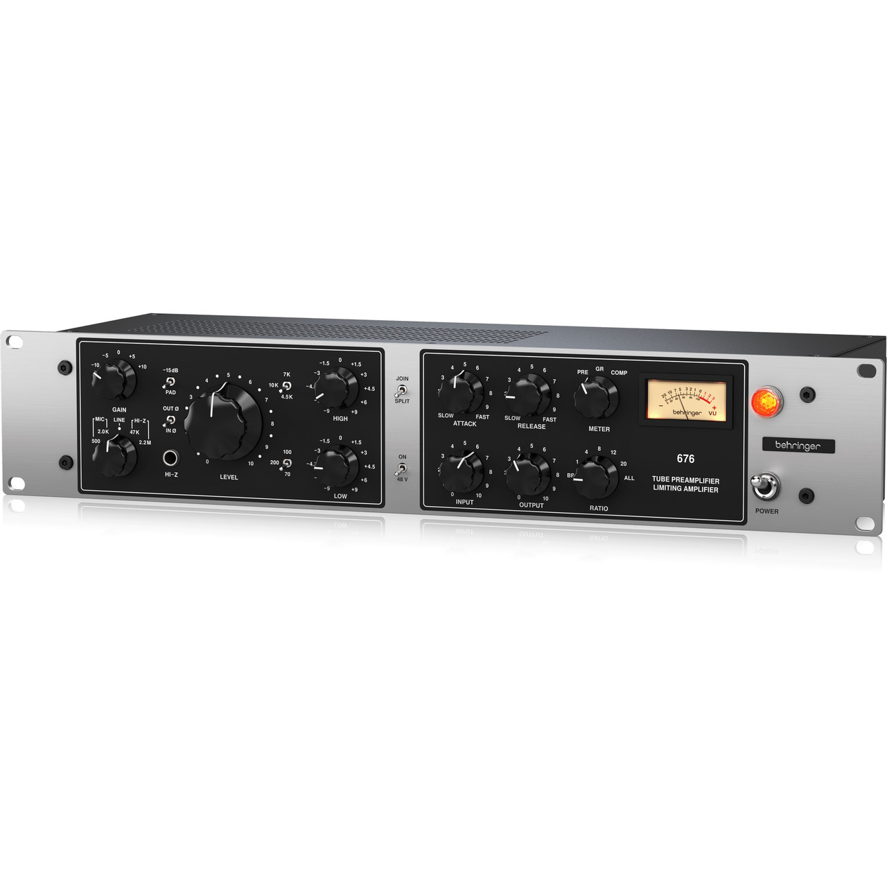 BEHRINGER 676 マイクプリアンプ コンプレッサー Behringer 676 Tube Preamplifier and Limiting Amplifier