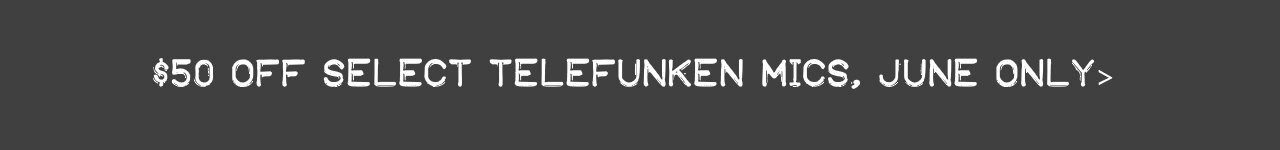 Telefunken Drum Mic Sale