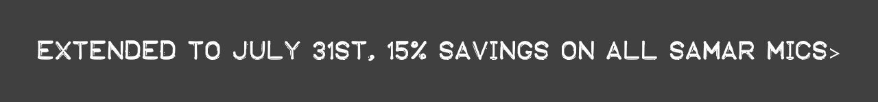 Samar 15% Off Sale