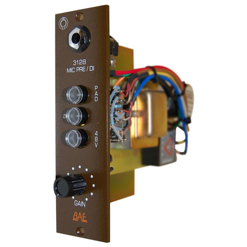 BAE 312B 500 Series Module Angle at ZenProAudio.com