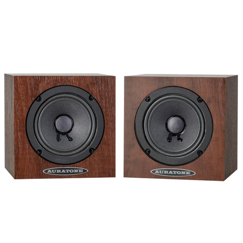 Auratone 5C Mahogany Pair with A2-30 Amp Bundle | ZenPro Audio