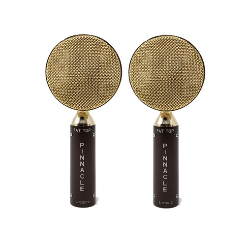 Pinnacle Microphones Fat Top Brown Stereo Pair