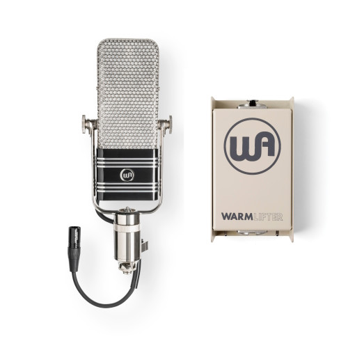 Warm Audio WA-44 Studio Ribbon Microphone with Warm Lifter Preamp