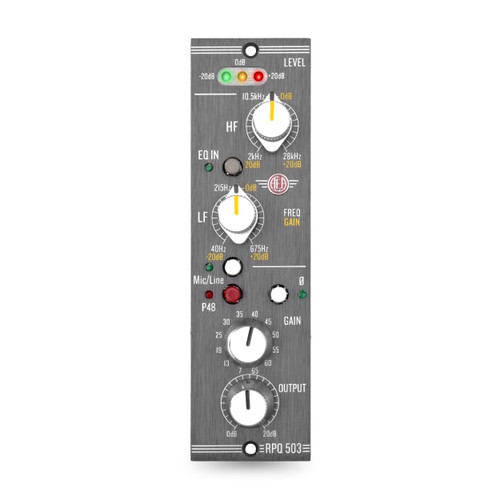 AEA RPQ503 500 Series Mic Preamp and EQ