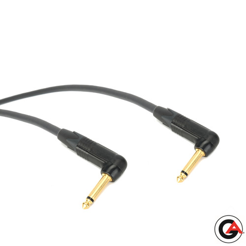 Gotham Audio GAC-1 Premium Instrument Cable - Neutrik Gold TS Right Angle