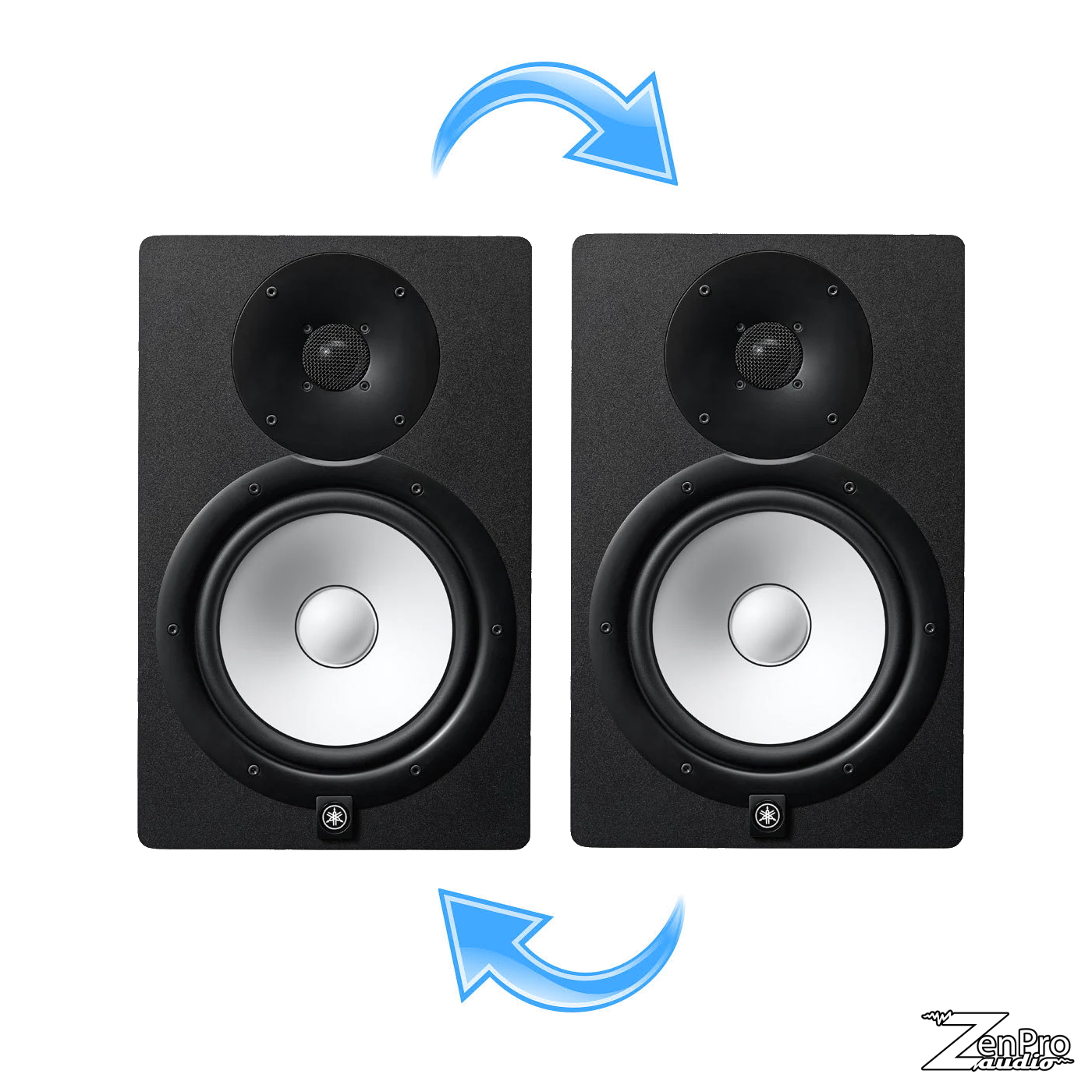 スピーカー・ウーファー YAMAHA POWERED MONITOR SPEAKER HS 50M Yamaha HS50M - YouTube