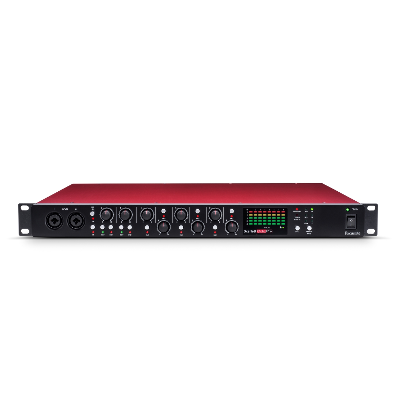 【良品✨】FOCUSRITE Scarlett OctoPre ADAT Focusrite Scarlett OctoPre | ZenPro Audio