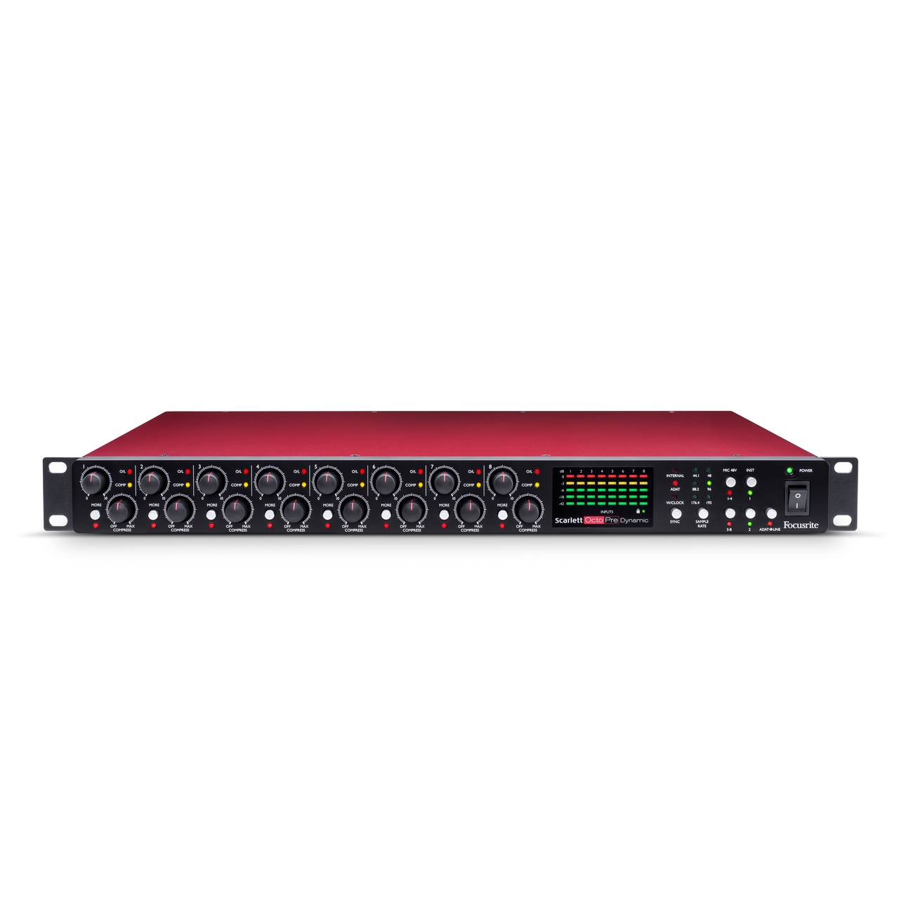 Focusrite Scarlett OctoPre Dynamic | ZenPro Audio