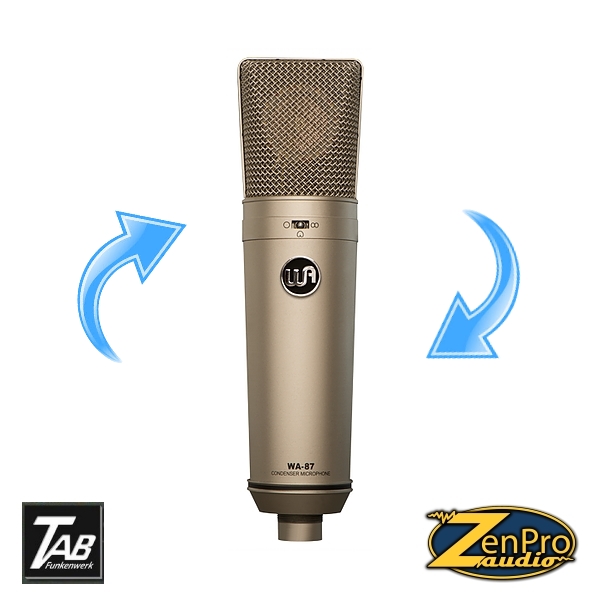 ほぼ新品！Warm Audio WA-87 R2（U87クローン）付属品完備 Warm Audio WA-87 U87 Style Microphone