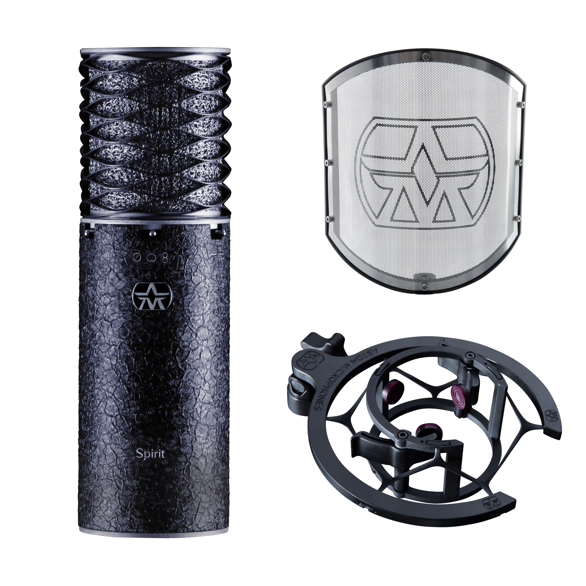 Aston Microphones Spirit Black Bundle