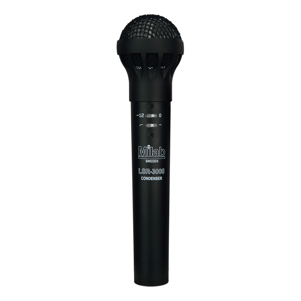Milab LSR-3000 Hand Held Vocal Condenser Microphone Black | ZenPro