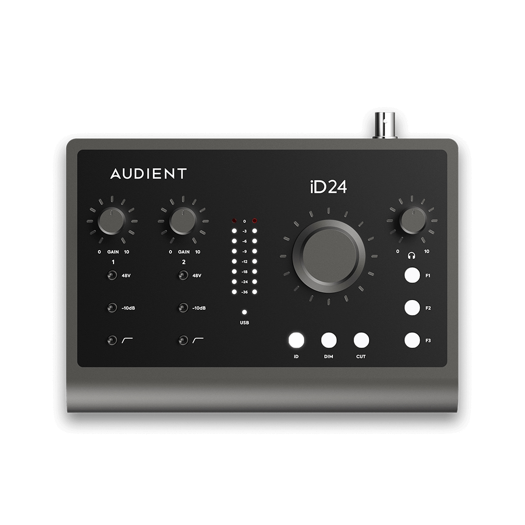 DTM・DAW AUDIENT iD 24 10in/14out Audient_iD24_10_x_14_USB-