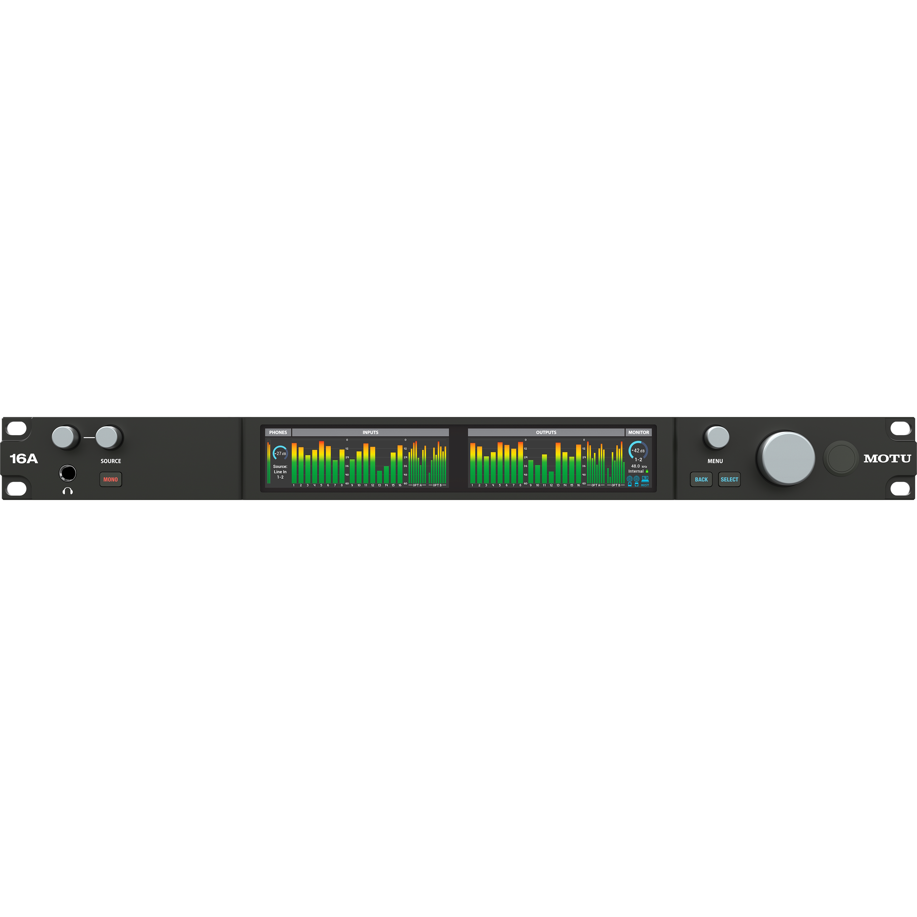 MOTU 16A Thunderbolt 4 USB4 Audio Interface | ZenPro Audio