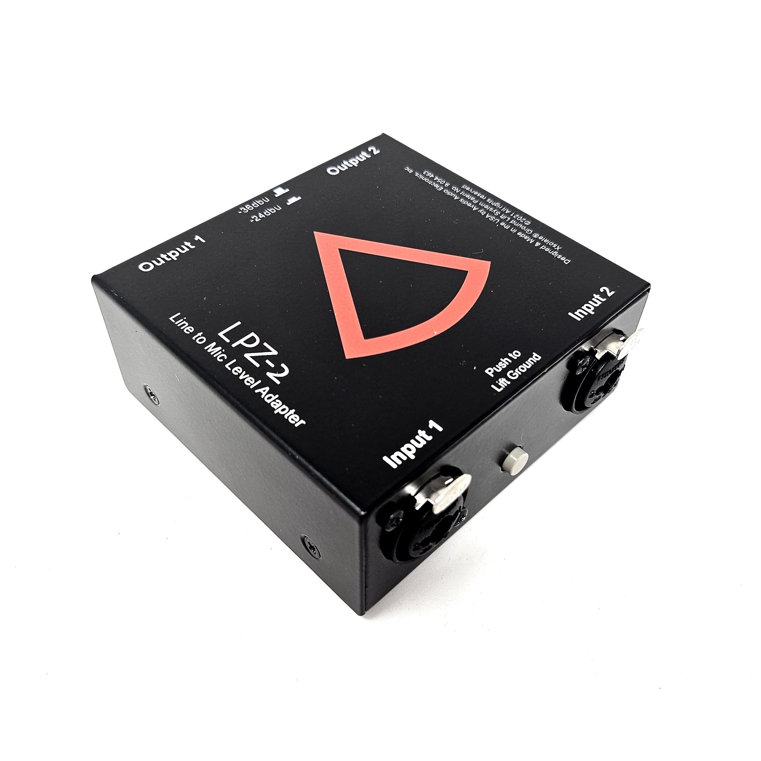 Avedis Audio LPZ-2 Line to Mic Level Adaptor