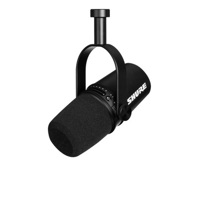 【使用期間1週間】SHURE MV7 PODCAST MICROPHONE Shure MV7 USB Podcast Microphone Black | ZenPro Audio