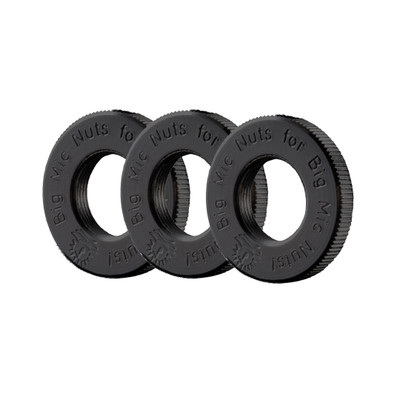 Latch Lake Jam Nut Black 3 Pack | ZenPro Audio
