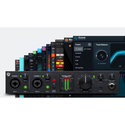 【BLACK LION AUDIO】 オーディオインターフェース Revolution 2×2 – Black Lion Audio