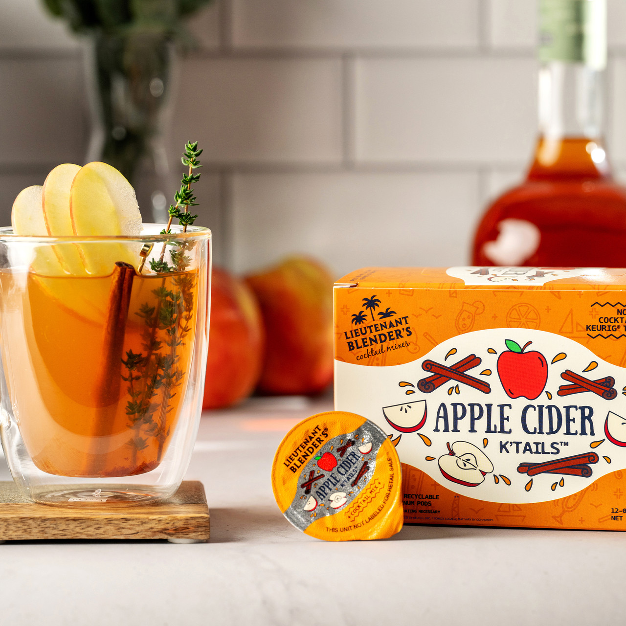 Apple Cider K'Tails® - Lieutenant Blender's Cocktails Mixes