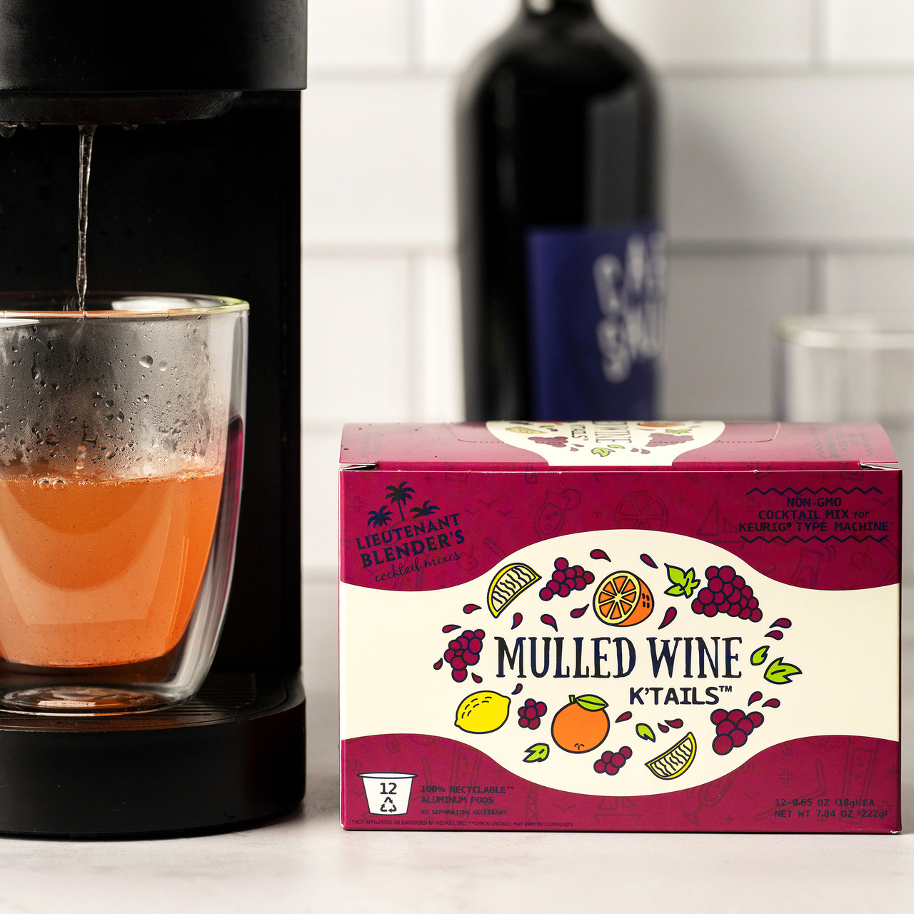 Mulled Wine K'Tails - Lieutenant Blender's Cocktails Mixes