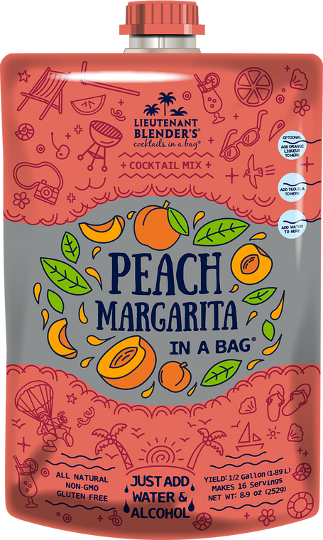 Non-GMO Peach Margarita
