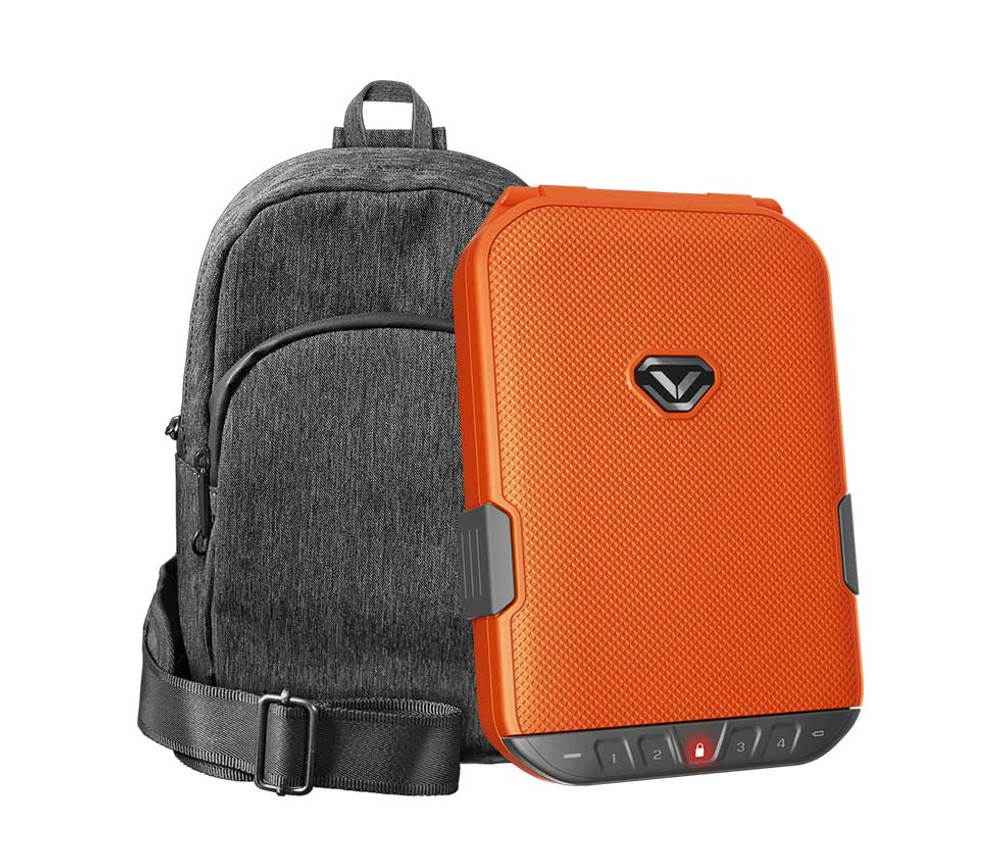 VAULTEK LifePod (Rush Orange) + SlingBag (Gray) TrekPack
