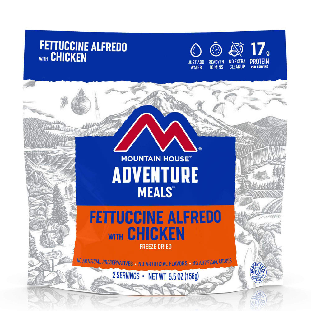 Mountain House Fettuccine Alfredo with Chicken (Case of 6 Pouches)