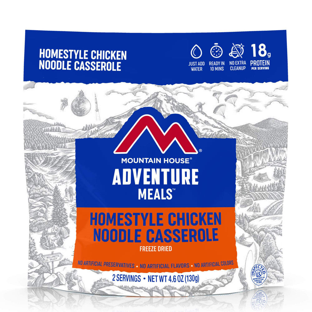 Mountain House Homestyle Chicken Noodle Casserole (Case of 6 Pouches)