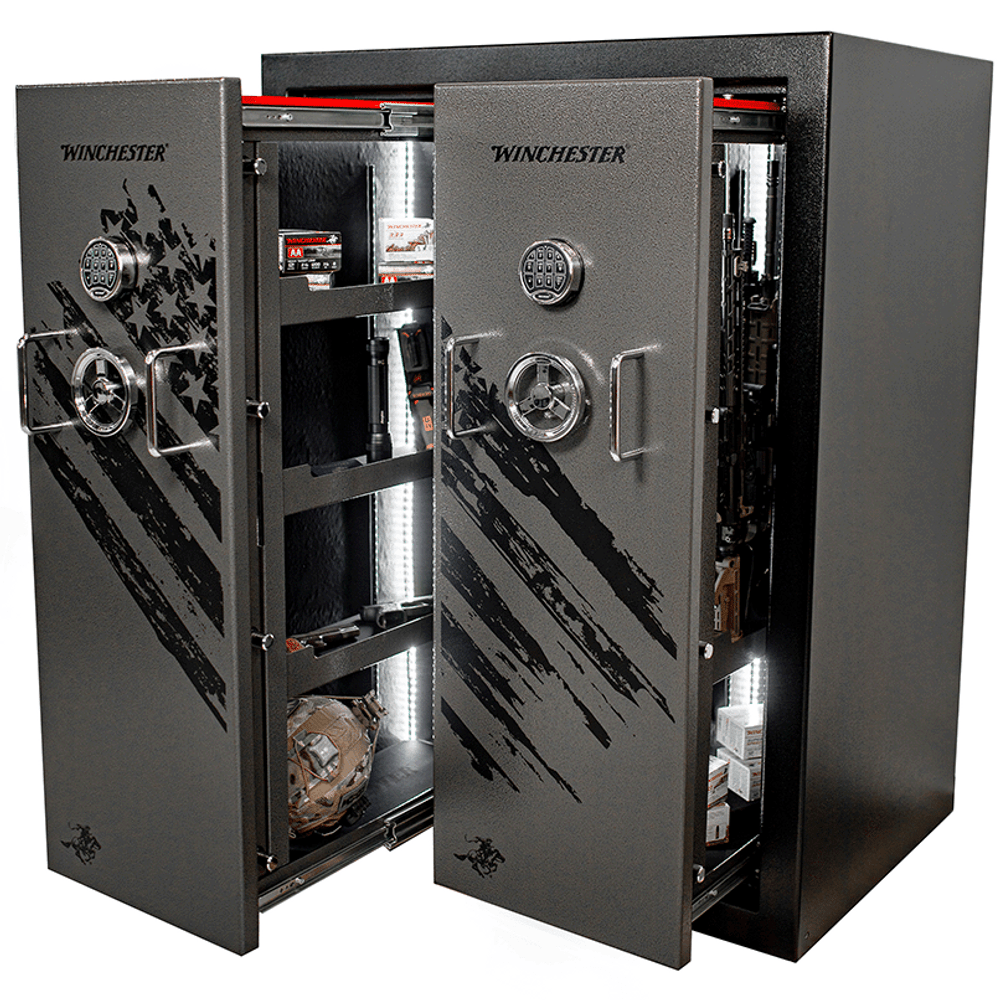 Winchester Defender Double Door 2-Hour 40 Gun Fire Safe Winchester Defender Double Door 2-Hour 40 Gun Fire Safe