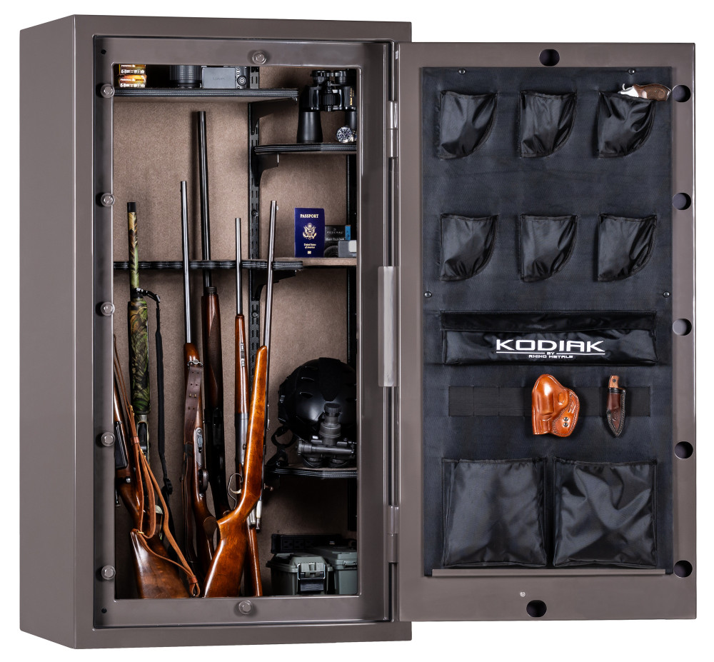 Kodiak KGXR5933B 60-Minute 41 Gun Fire Safe - Gloss Brown Kodiak KGXR5933B 60-Minute 41 Gun Fire Safe - Gloss Brown