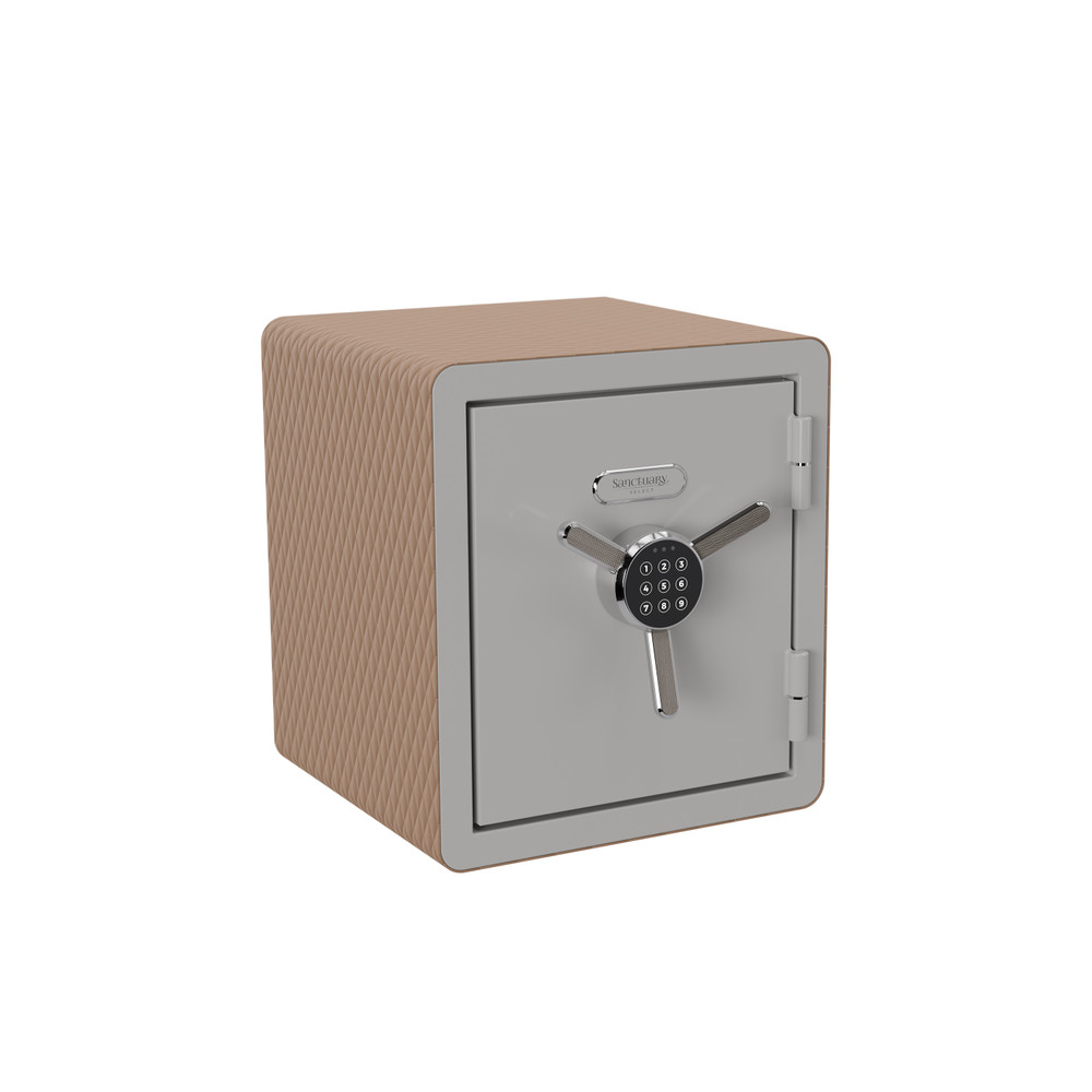Sanctuary Select 1.7 Cu Ft Home and Office Fire/Waterproof Safe with Fabric Wrap and Electronic Lock